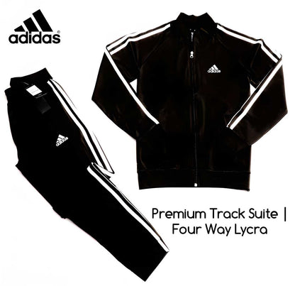 Adidas Full Sleeves Regular Fit Mens Tracksuit